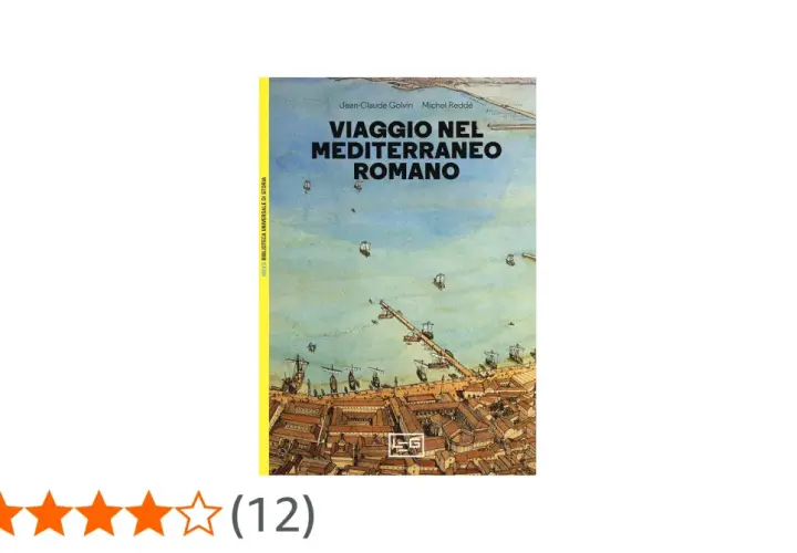 Copertina del libro "Viaggio nel Mediterraneo Romano", un'opera che offre una prospettiva affascinante per chi ama viaggiare nella storia.