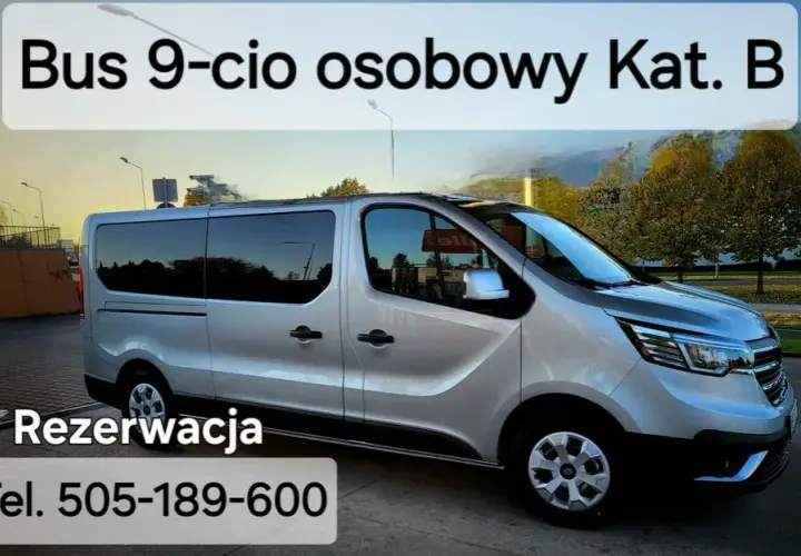 Bus 9 osób na kat. B? Poznaj limity i uniknij kar!