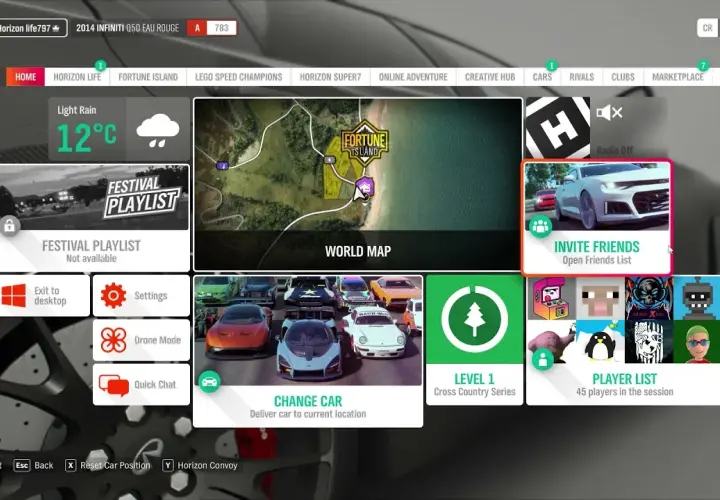 Jak zrobić konwój w Forza Horizon 4 i bawić się z przyjaciółmi
