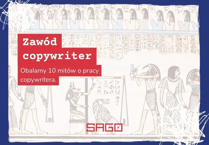 Starożytne malowidło przedstawia zawód copywriter. Obalamy mity o tej pracy.