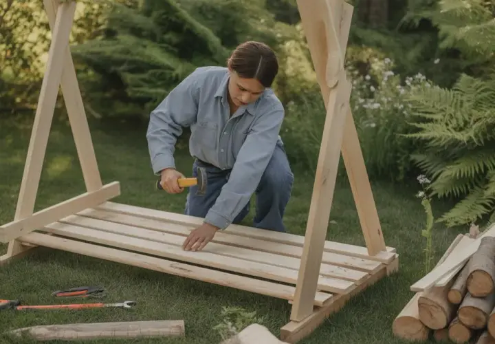 Jak zrobić huśtawkę ogrodową? Poradnik DIY krok po kroku