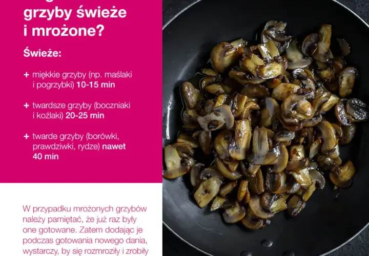 Ile gotuję się grzyby: dokładny czas gotowania dla najlepszego smaku