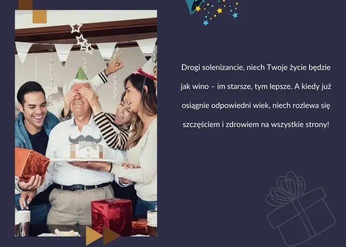 Jakie życzenia na 70. urodziny wzruszą do łez? Zainspiruj się