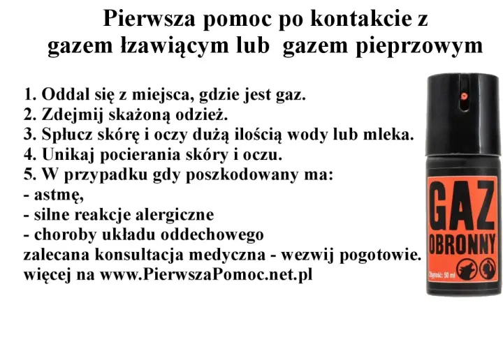 Gaz pieprzowy na skórze: Szybka ulga i dekontaminacja krok po kroku
