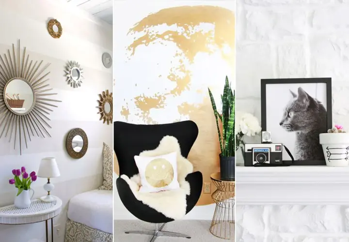 Co na pustą ścianę w salonie: 15 inspirujących pomysłów na dekoracje
