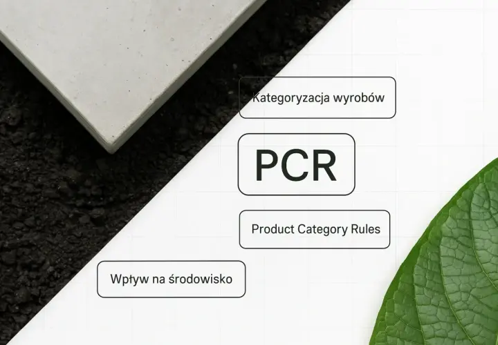 PCR - Product Category Rules. Klucz do kategoryzacji wyrobów i wpływu na środowisko.