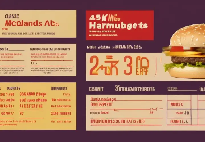 Ile kalorii ma hamburger z McDonald's? Porównanie z innymi