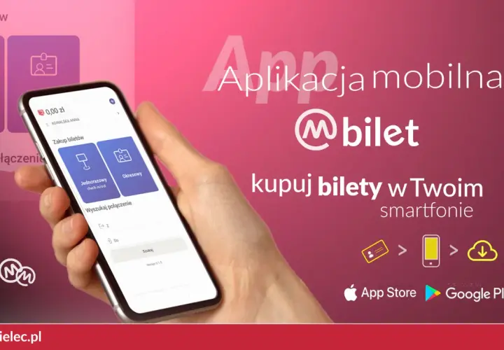 Aplikacja mobilna @bilet pozwala kupić bilet na okaziciela w Twoim smartfonie. Pobierz ją z App Store lub Google Play.