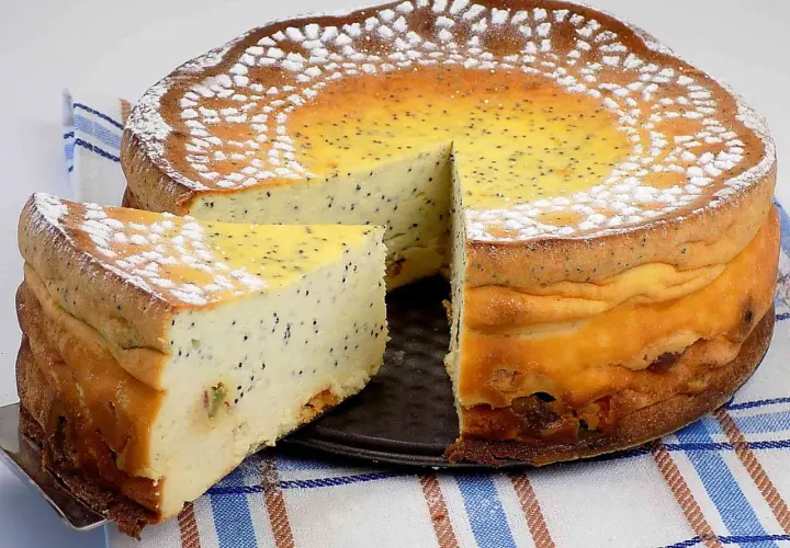 Mały sernik z 250g sera idealny dla łasuchów na diecie i nie tylko