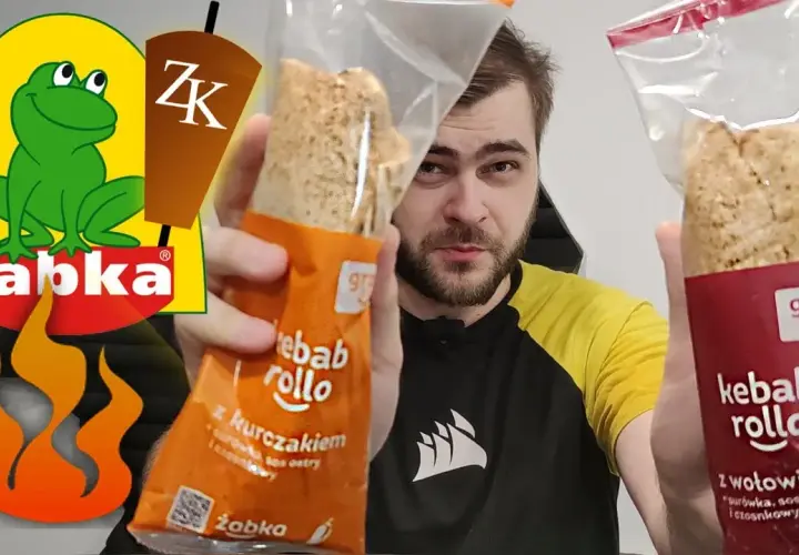 Kebab Rollo Żabka: Waga 255g, cena, skład i kcal. Czy warto?