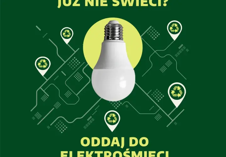 Już nie świeci? Dowiedz się, gdzie wyrzucić żarówkę LED. Oddaj do elektrośmieci.