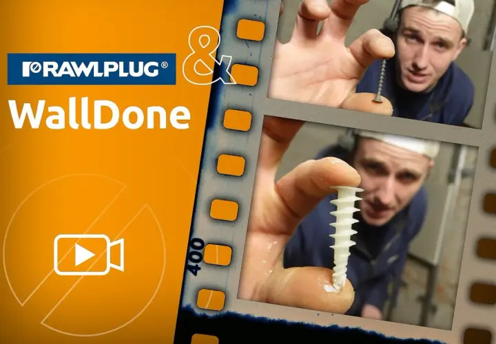 Kołki do płyt gipsowych Rawlplug WallDone – poznaj ich wytrzymałość i zastosowanie.