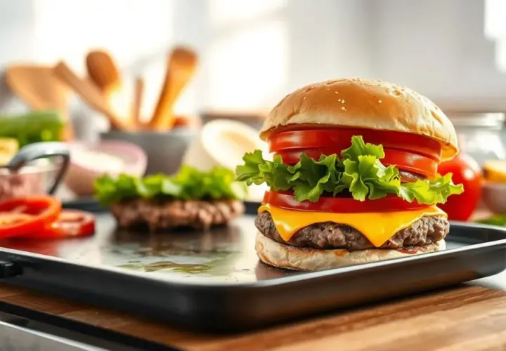 Idealny burger wołowy w domu: Soczystość i smak krok po kroku