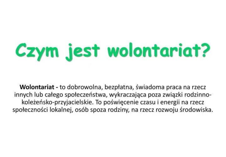 Czym jest wolontariat? Poznaj jego znaczenie i korzyści dla społeczeństwa