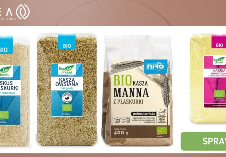 Co zrobić z ugotowanej kaszy manny? Sprawdź nasze bio produkty: kaszę z płaskurki, owsianą, mannę z płaskurki i kukurydzianą.