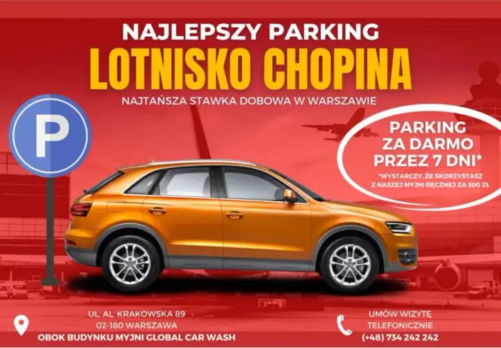 Gdzie zaparkować na lotnisku Chopina? Sprawdź najlepsze opcje parkingowe