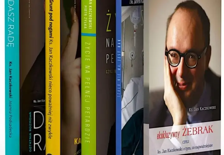 Wszystkie książki Jana Kaczkowskiego - kompletna lista bestsellerów