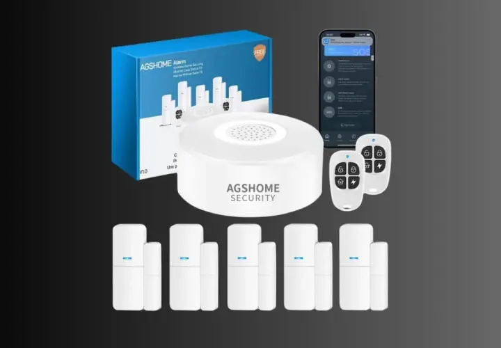 Découvrez comment protéger sa maison sans alarme avec ce kit de sécurité sans fil : centrale, capteurs et télécommandes.