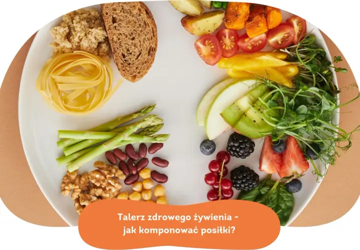 Talerz zdrowego żywienia: makaron, kasza, chleb pełnoziarnisty, fasola, ciecierzyca, orzechy – to przykłady dobrych węglowodanów.