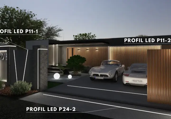Oświetlenie podjazdu co ile: idealna odległość dla lamp LED i nie tylko