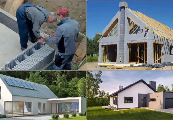 Budowa domu ze styropianu: od fundamentów po gotowy budynek.