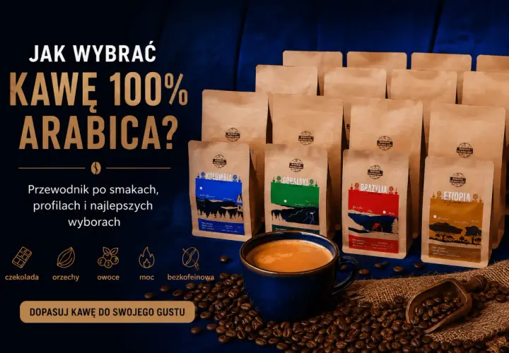Odkryj różnorodne rodzaje kawy arabica: Kolumbia, Brazylia, Etiopia i inne. Przewodnik po smakach i profilach.