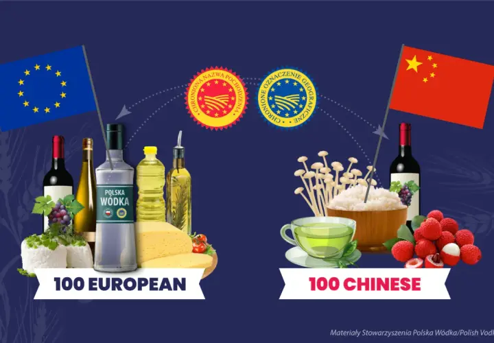 Polska wódka (PGI) z UE kontra chińskie produkty. Różnica między polską wódką a innymi krajami.