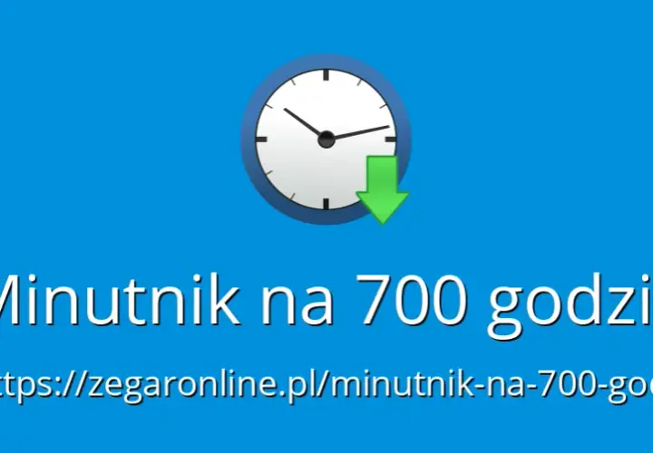 700 godzin w dniach: szybkie przeliczenie i dokładny wynik