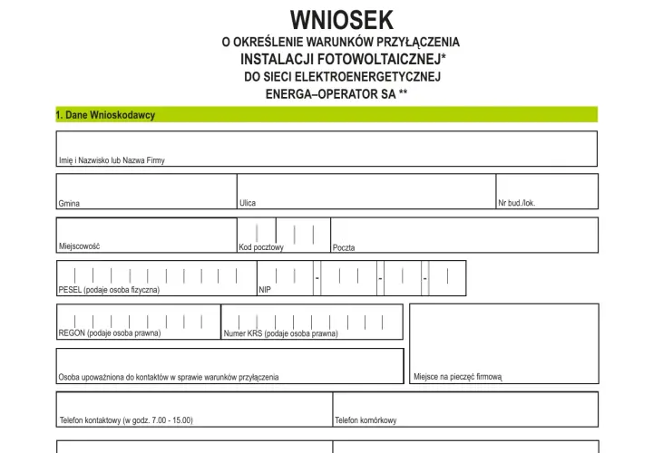 Jakie dokumenty do przyłącza prądu? Lista i porady - bez stresu!