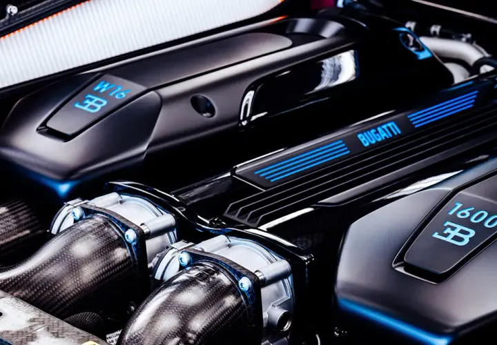 Silnik W16 Bugatti Chiron: 1500 KM, sekrety i koniec legendy