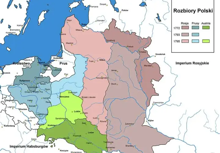 Historia granic Polski: Kiedy Polska zniknęła z mapy?