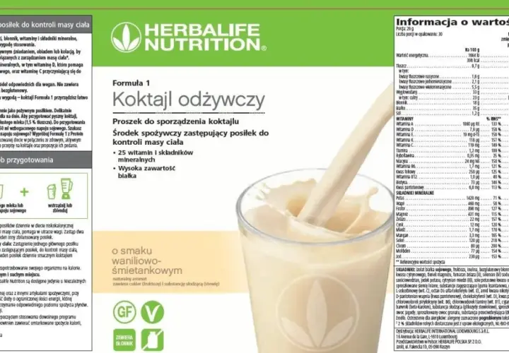 Herbalife Nutrition koktajl: Skład, efekty, cena. Czy to dla Ciebie?