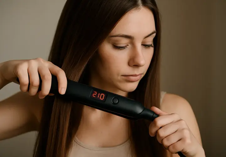Jaka temperatura prostownicy? Idealna dla Twoich włosów (przewodnik)