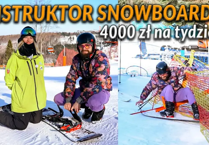 Ile zarabia instruktor snowboardu w Polsce? Zaskakujące różnice w zarobkach
