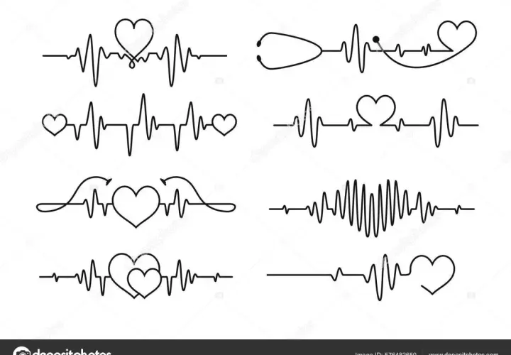 Tatuaż linii pulsu (EKG): symbolika, znaczenie i inspiracje