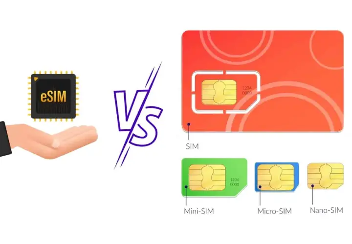 eSIM kontra tradycyjne karty SIM: od największej do najmniejszej. Wybierz swoją kartę SIM.