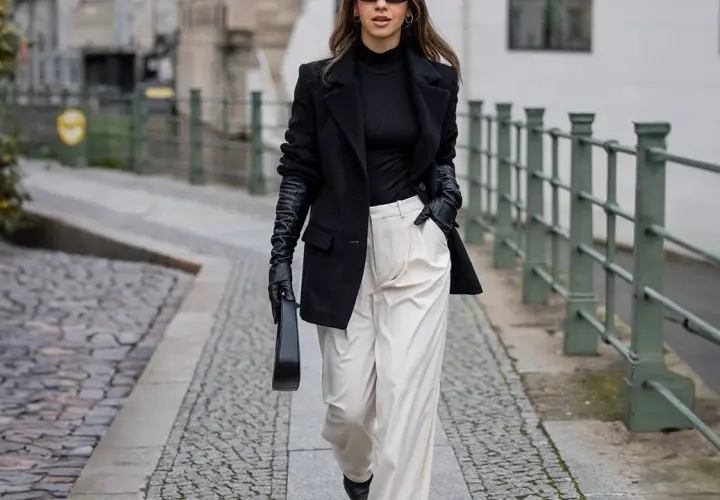 Pantalón blanco ancho: Domina el estilo y combínalo con éxito