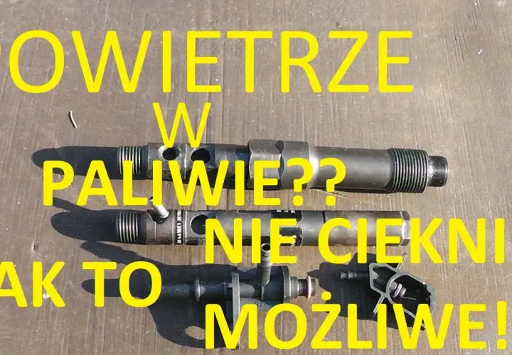 Objawy powietrza w układzie paliwowym diesel – jak je rozpoznać?