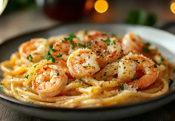 Spaghetti z krewetkami: Prosty przepis na idealny smak. Uniknij błędów!