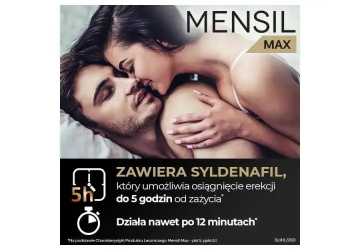 Mesnil lek na potencję – skuteczność, działanie i efekty uboczne