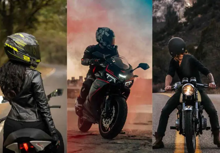 Mujeres con estilo sobre las mejores motos del mundo. Aventura y libertad en cada curva.