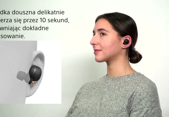 Jak włożyć słuchawki bezprzewodowe, aby nigdy nie wypadły?