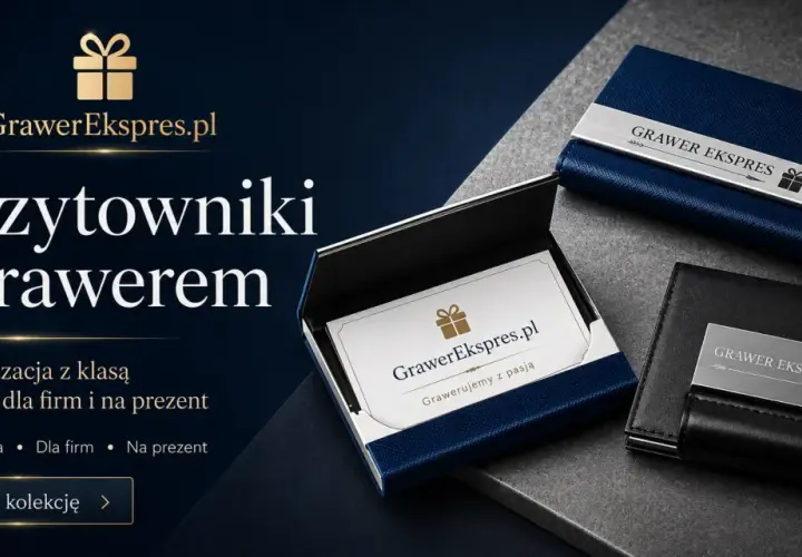 Eleganckie wizytowniki z grawerem, idealne na prezent. Dowiedz się, co to monogram i jak spersonalizować swój wizytownik.