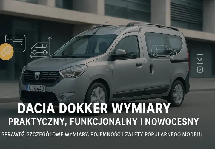 Dacia Dokker Van: Wymiary paki, ładowność. Czy zmieści europaletę?
