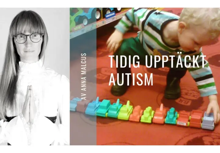 Tidig upptäckt av autism hos barn kan ge bättre förutsättningar. Bilden visar en kvinna och ett barn som leker med bilar.