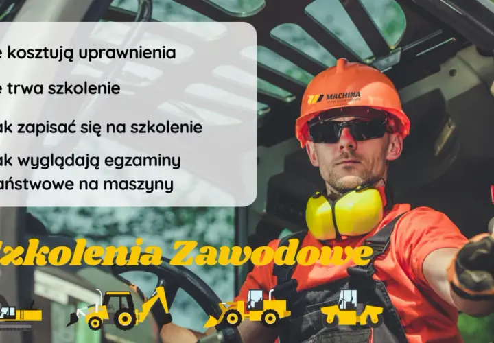 Chcesz wiedzieć, ile kosztuje kurs na koparkę? Sprawdź informacje o szkoleniach zawodowych, uprawnieniach i egzaminach.