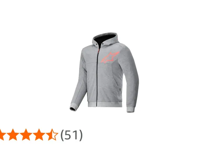 Szara bluza z kapturem Alpinestars Chrome Sport z neonowym logo. Idealna na co dzień i do sportów motorowych.
