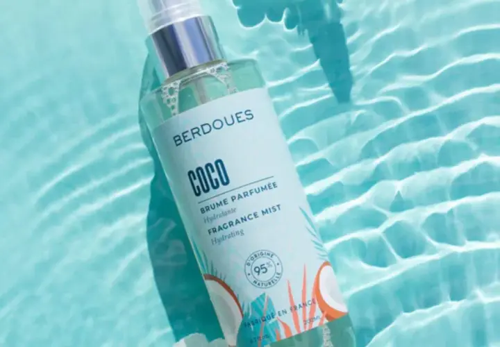 Brume parfumée Coco Berdoues, idéale pour une touche de fraîcheur. Apprenez comment utiliser une brume parfumée pour un sillage estival.