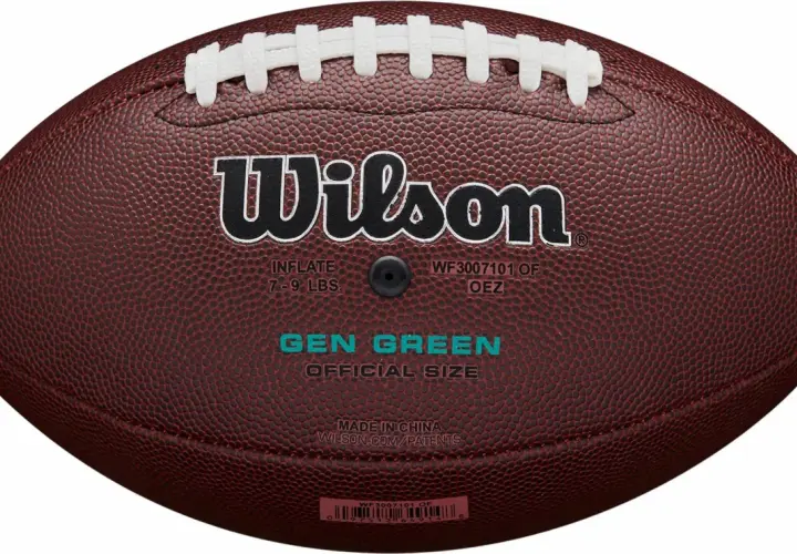 Piłka do footballu amerykańskiego Wilson, oficjalny rozmiar, idealna do gry w "Gen Green".