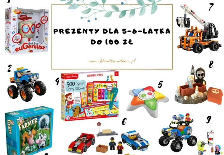 Co kupić 5-letniemu chłopcu pod choinkę? Niezapomniane prezenty!
